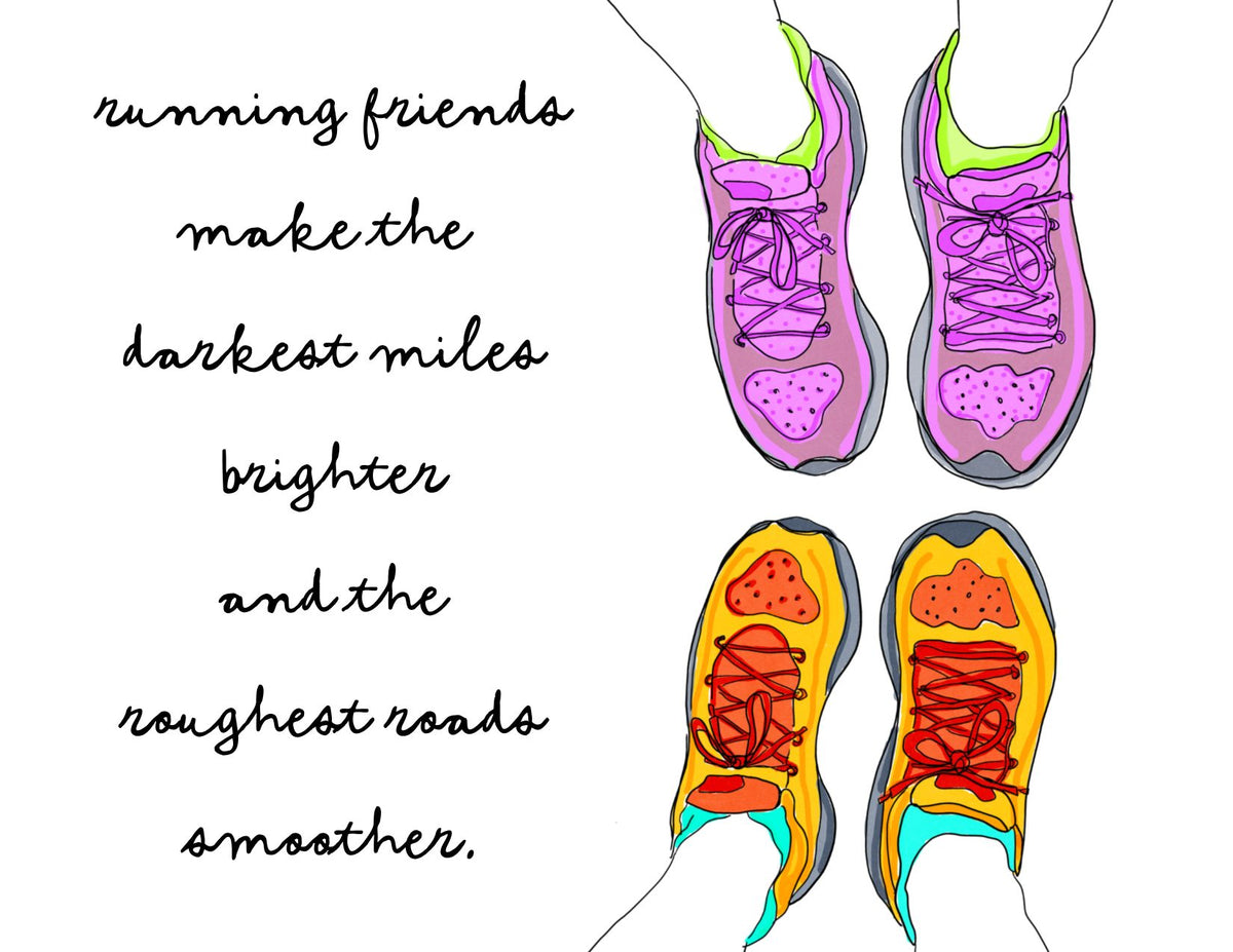 Running Friends Print