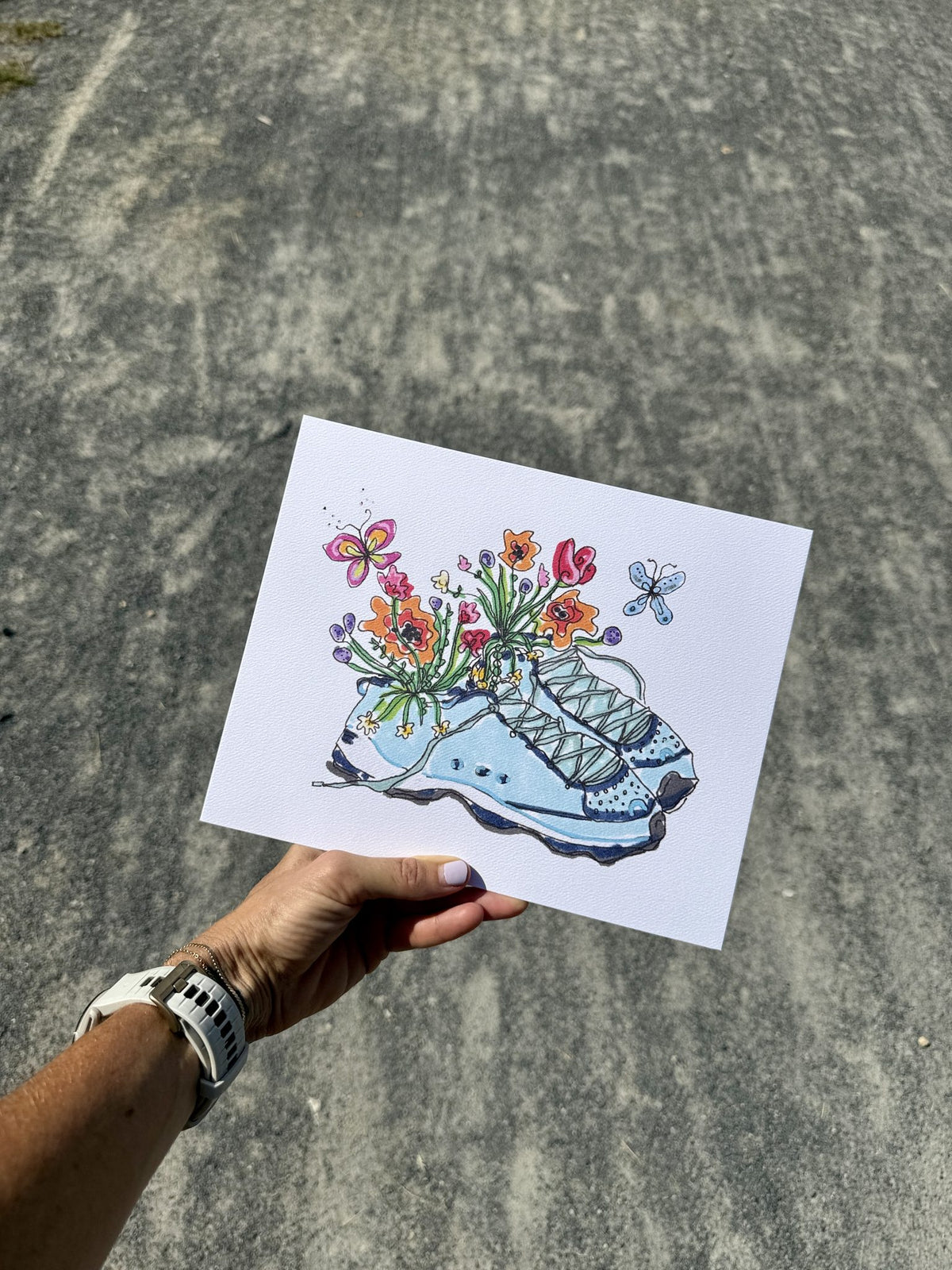 Wildflower Shoes Print styled at home (3)