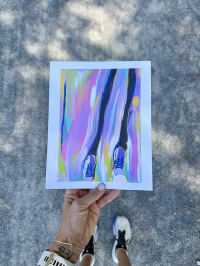 Running Colors Print styled at home (3)