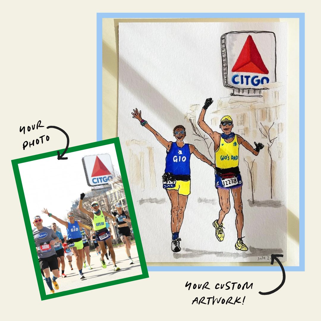 Custom Runner Portrait