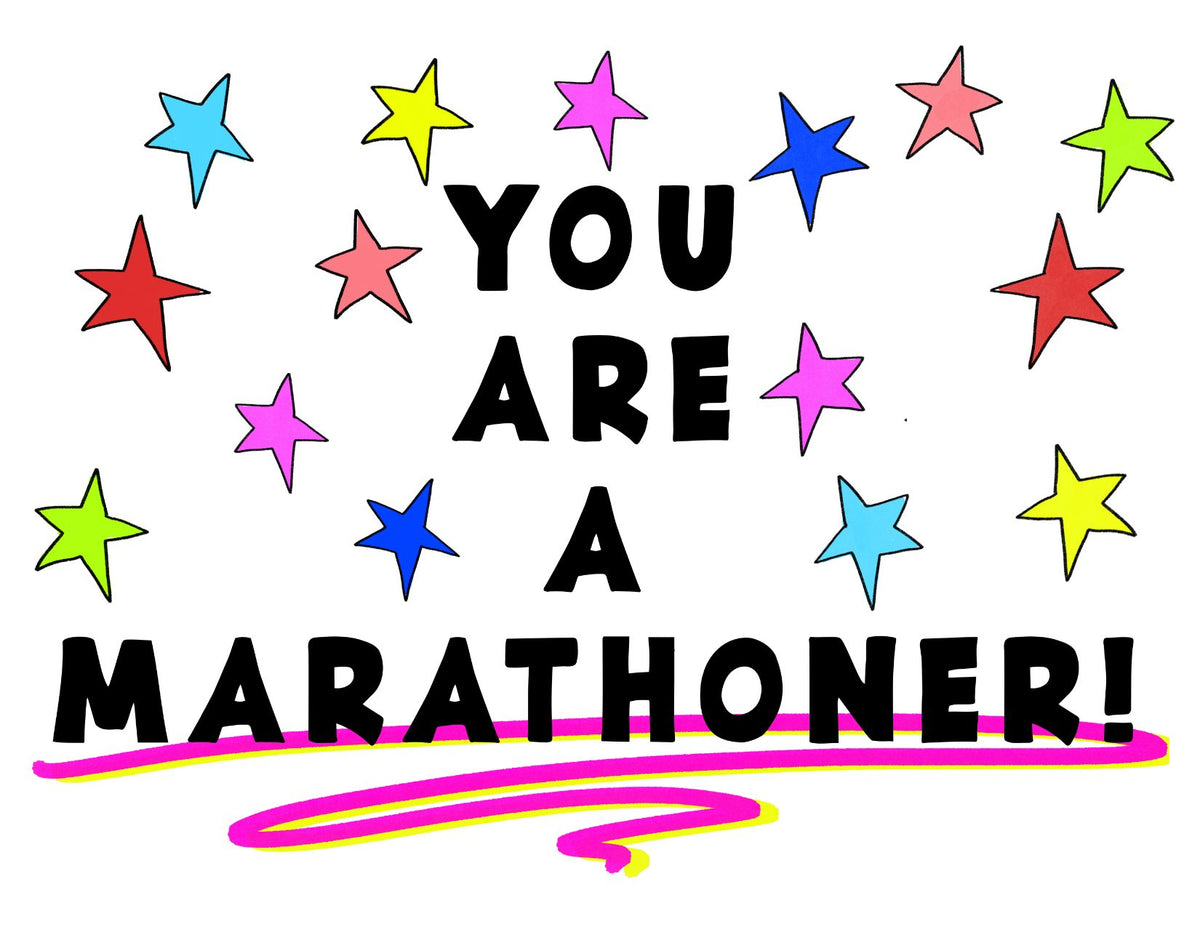You are a Marathoner Card