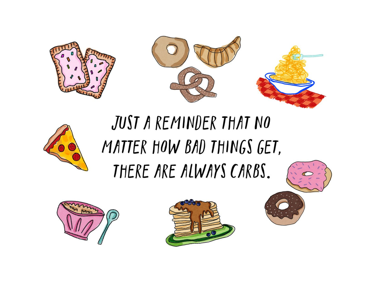 Always Carbs Card