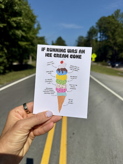 Ice Cream Cone Card styled at home (2)