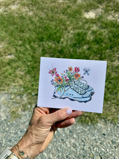 Wildflower Shoes Card styled at home (2)