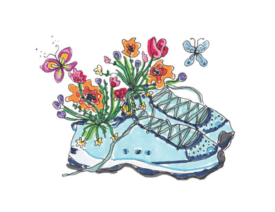 Wildflower Shoes Card