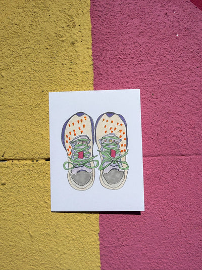 U Got This Shoes Card styled at home (4)