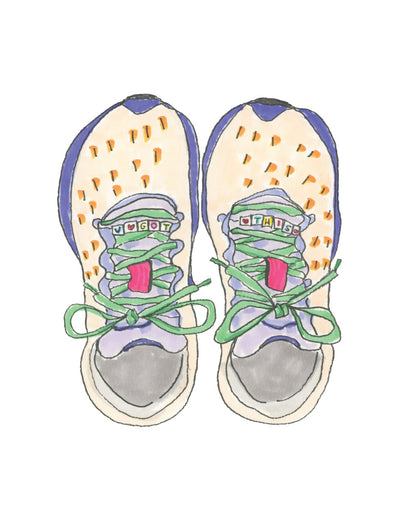 U Got This Shoes Card