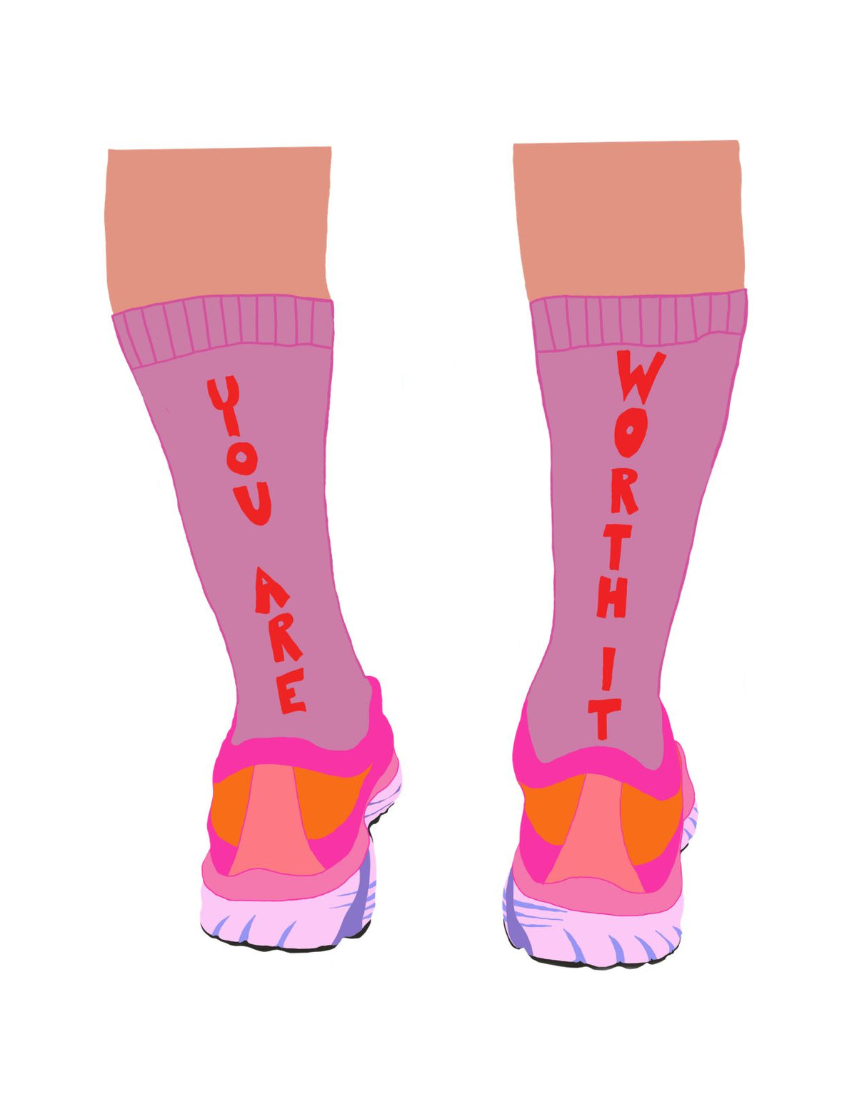 Worth It Socks Card