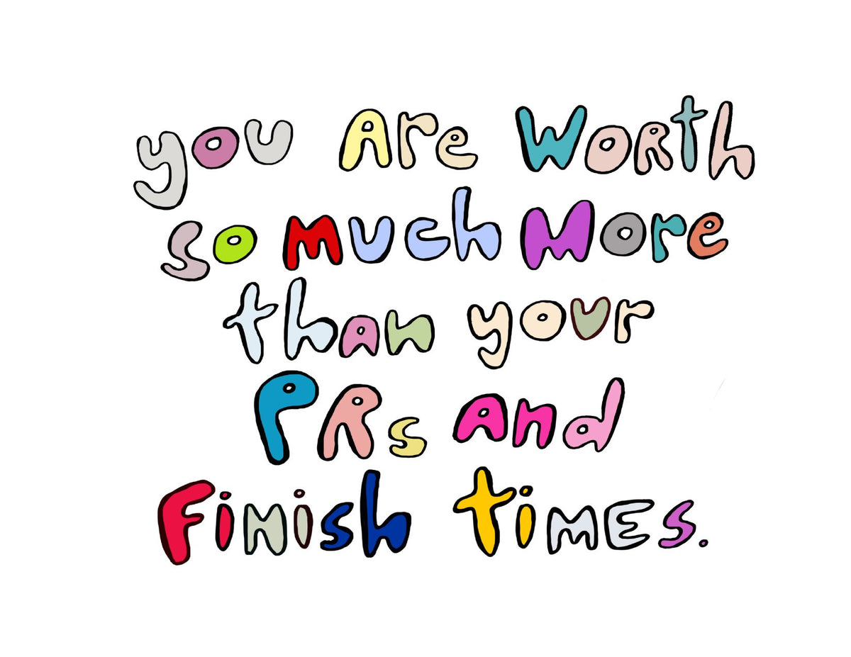 Worth More Than Finish Times Card