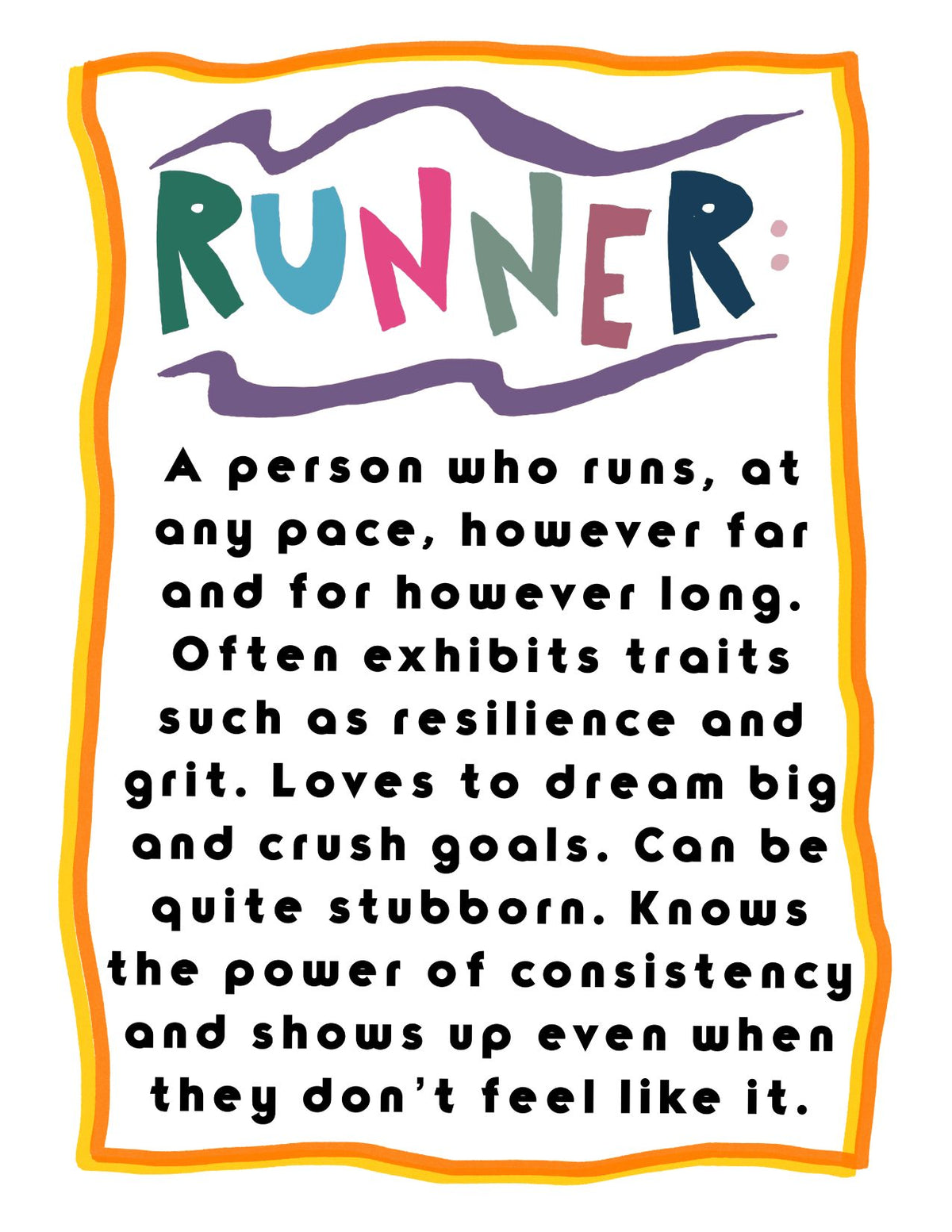 Definition of a Runner Card