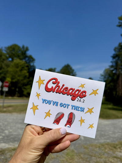 Chicago- You Got This! Card styled at home
