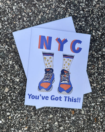 NYC You've Got this Greeting Card styled at home (2)