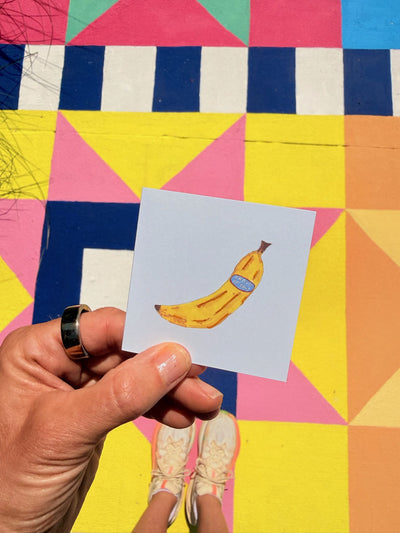 Proud Banana Mini Card styled at home (2)