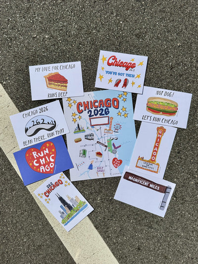 Chicago Mini Print Set styled at home