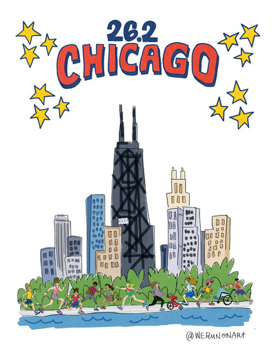 26.2 Chicago Mini Print
