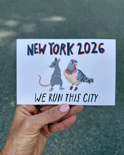 NYC Run this City Mini Print styled at home