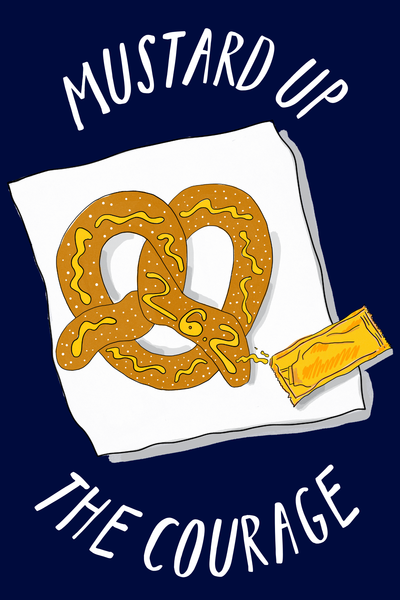 NYC Pretzel Mini Print