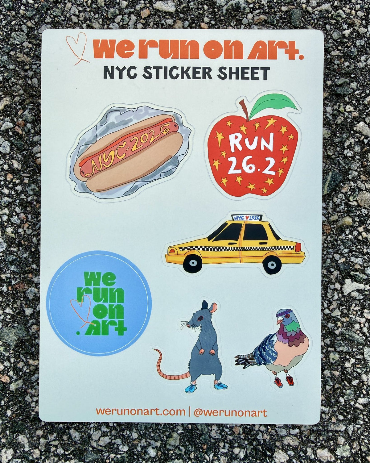 NYC Sticker Sheet