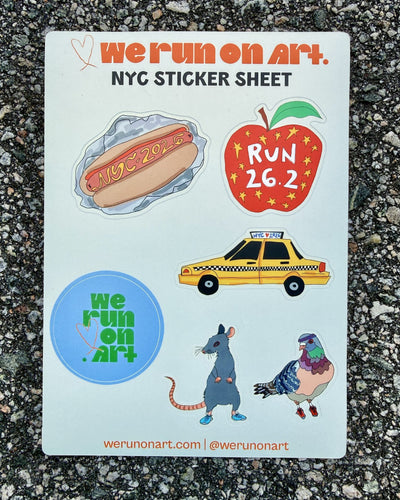 NYC Sticker Sheet