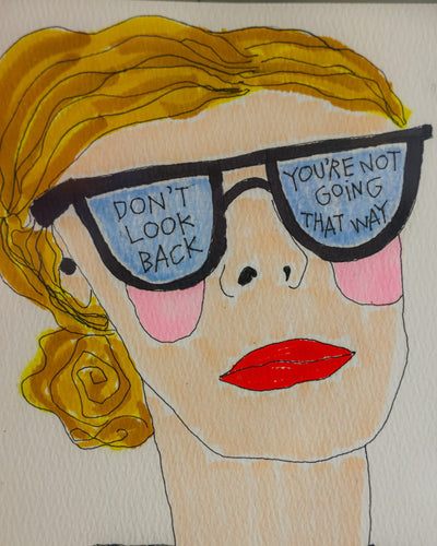 Don't Look Back original artwork