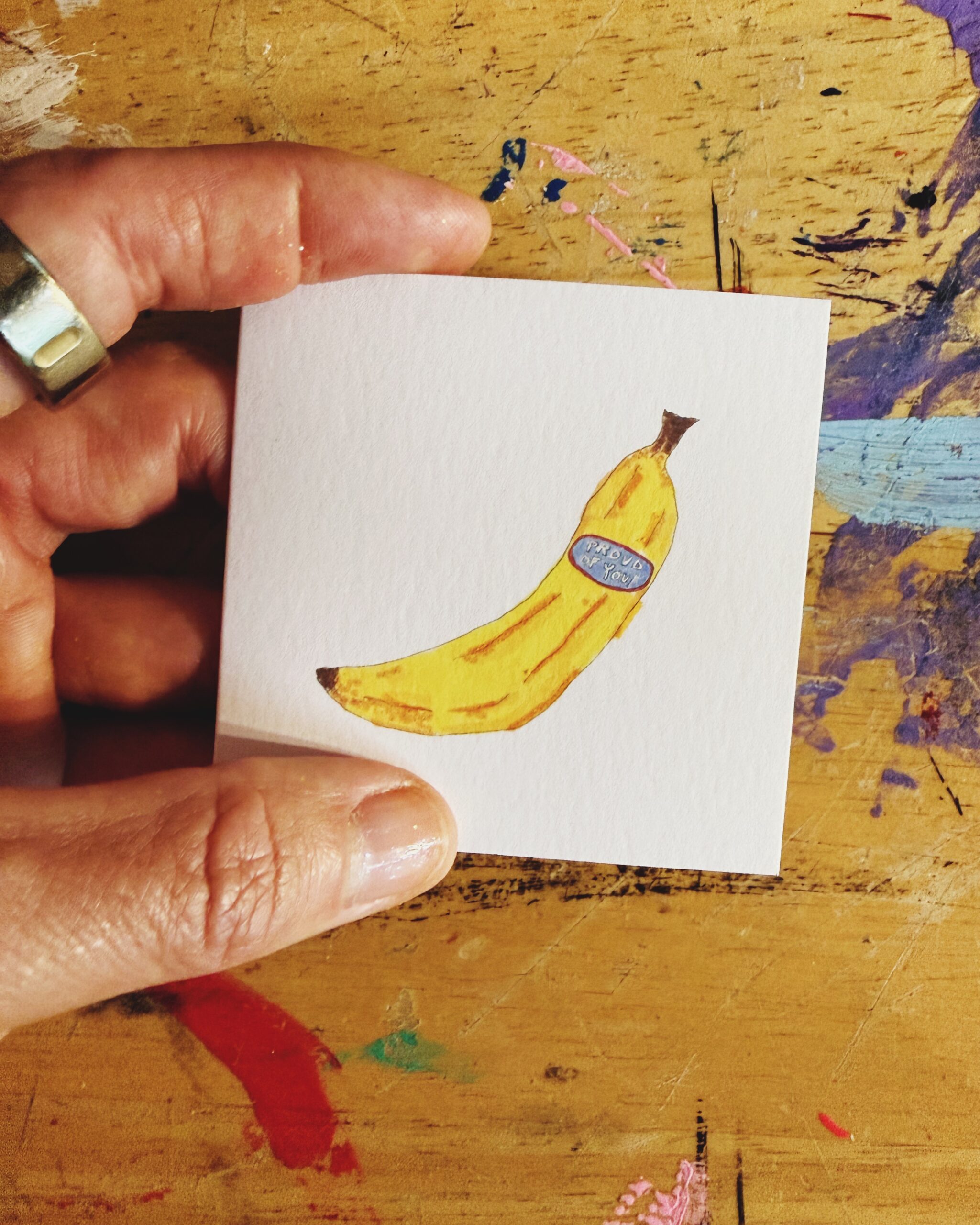 Proud Banana Mini Card - Image 4