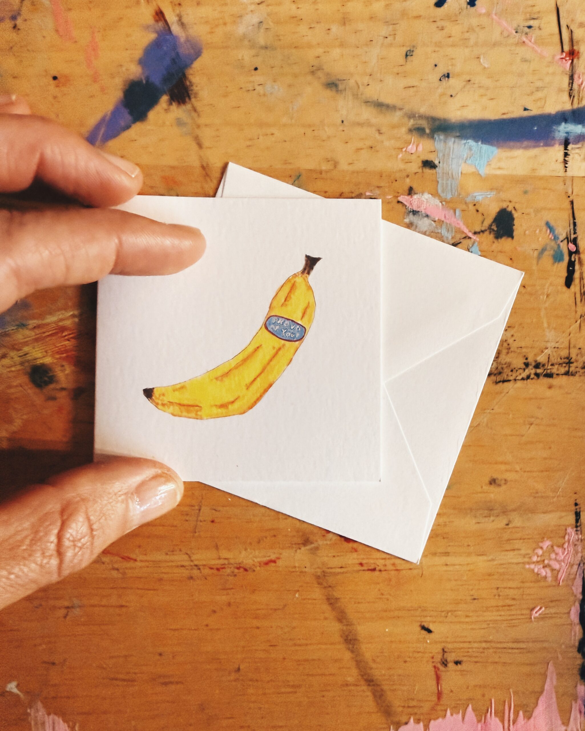 Proud Banana Mini Card - Image 3