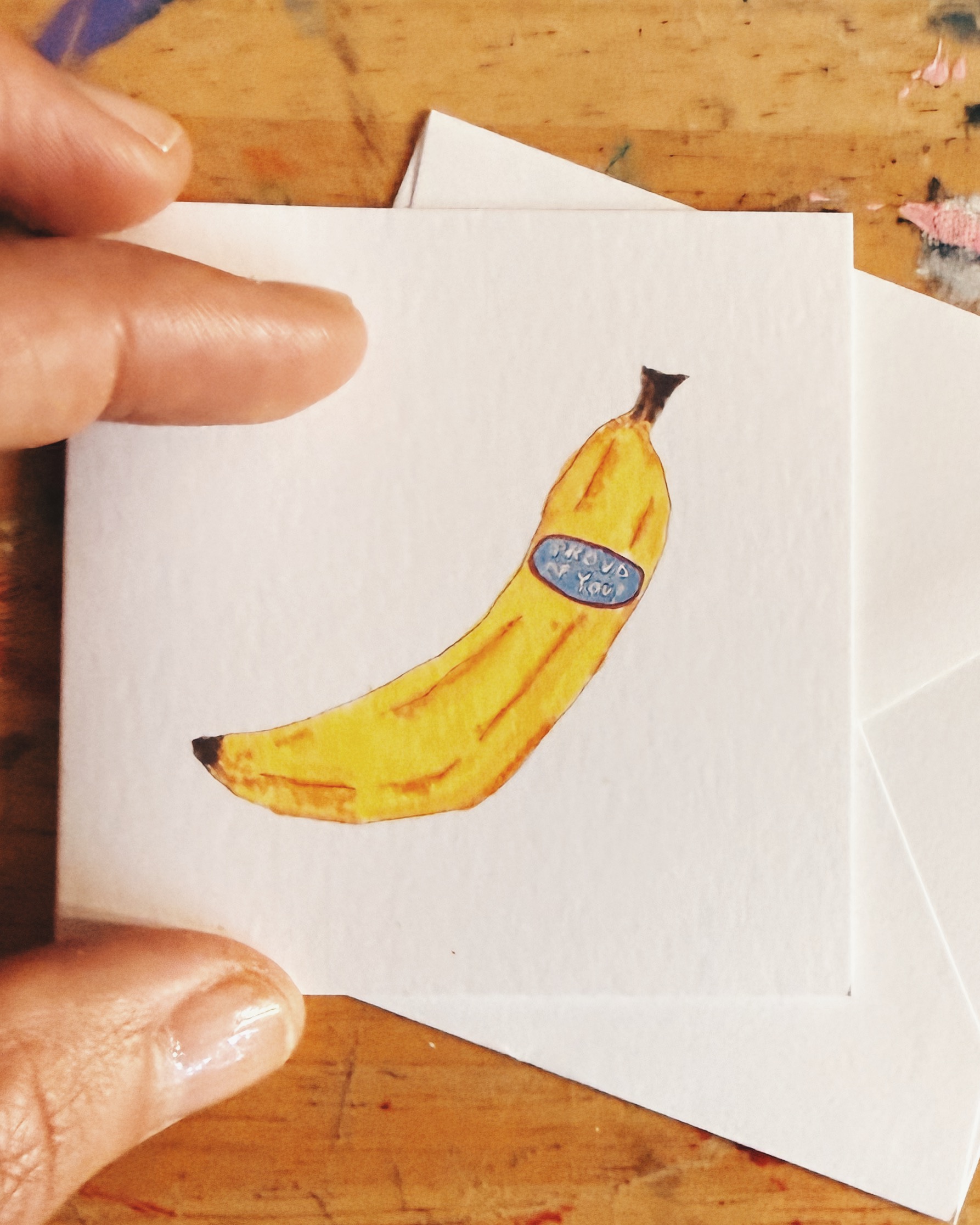 Proud Banana Mini Card - Image 2