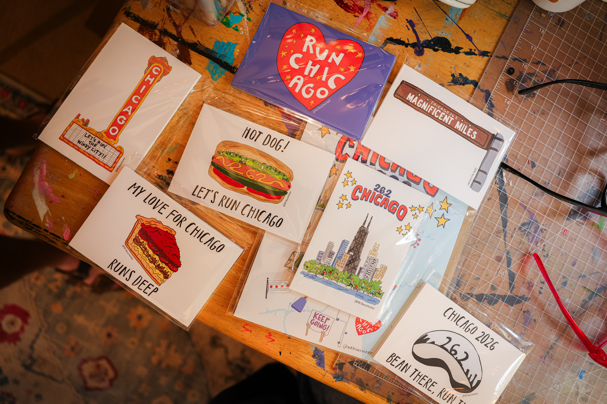 Chicago Mini Print Set