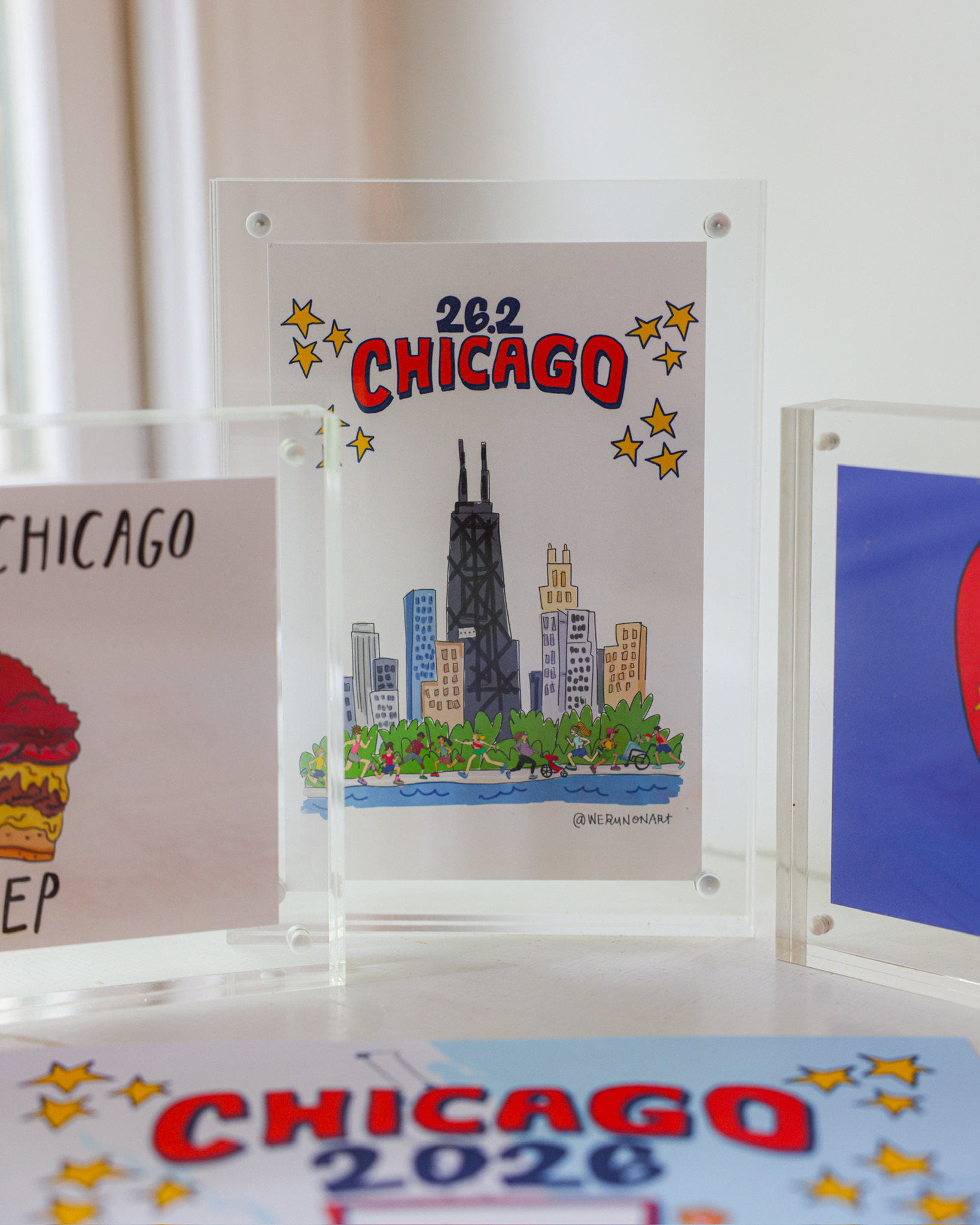 26.2 Chicago Mini Print - Image 2