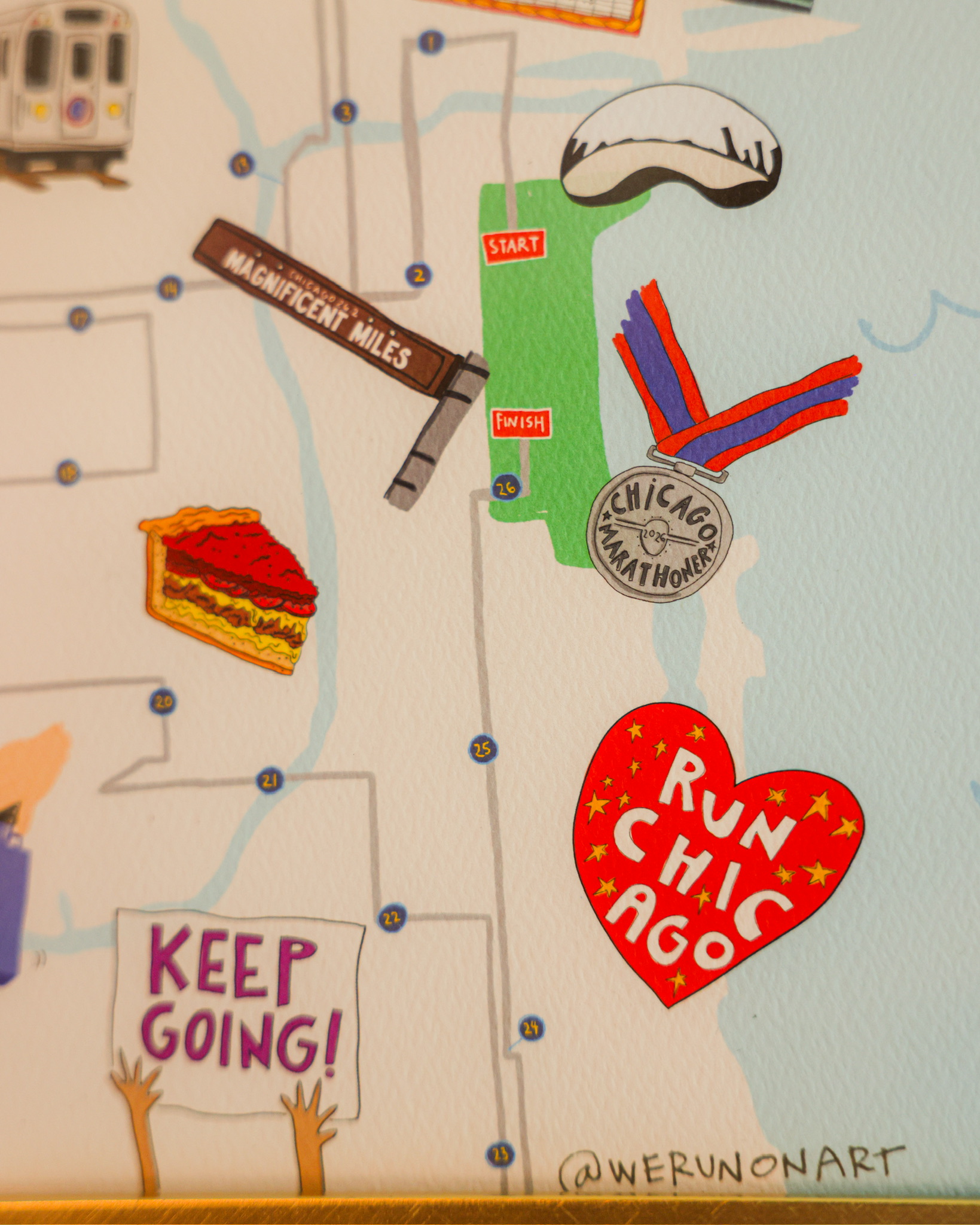Chicago 2026 Course Map (Limited Edition) - Image 6