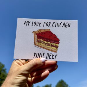 Chicago Deep Dish Mini Print