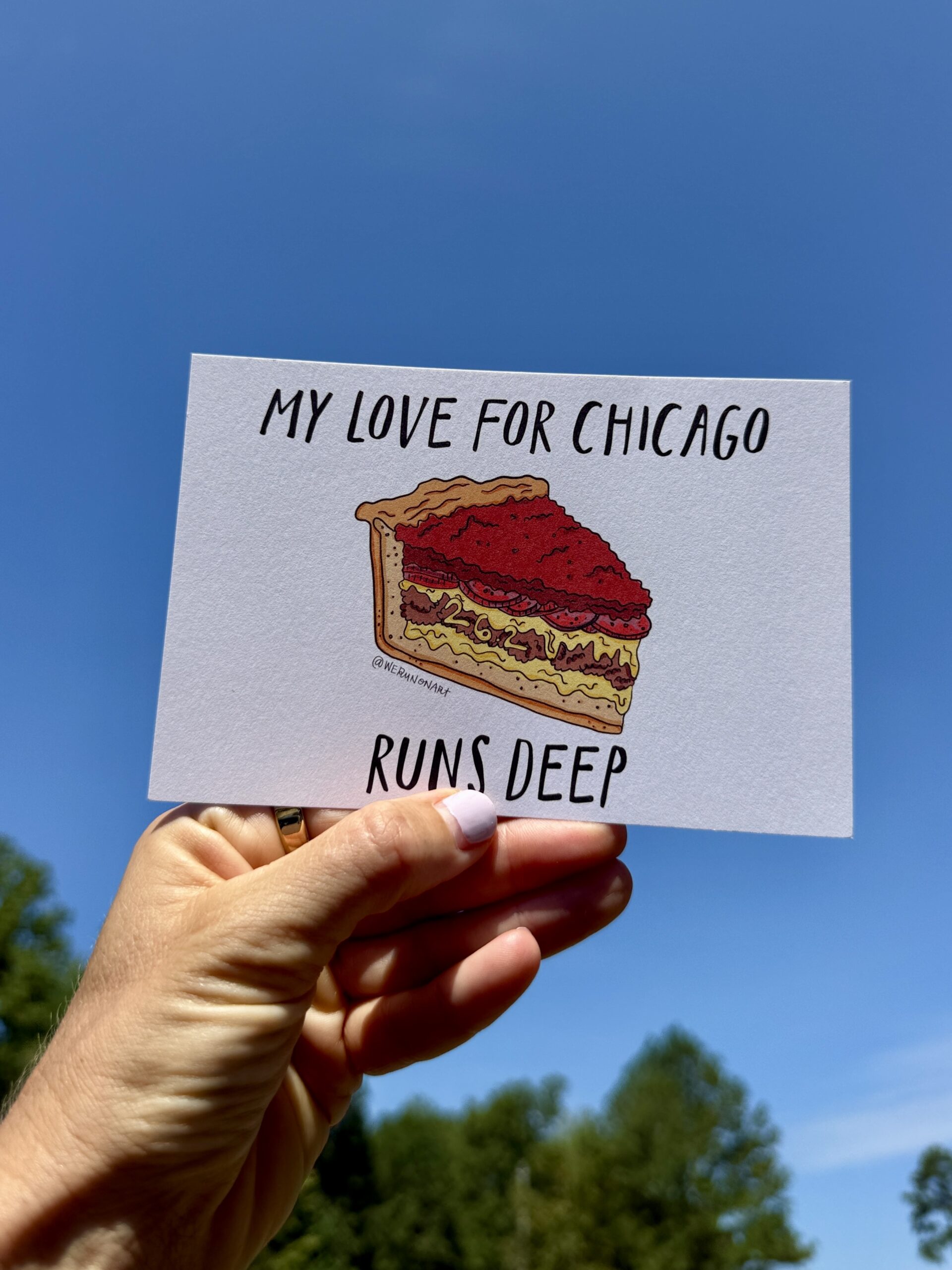 Chicago Deep Dish Mini Print