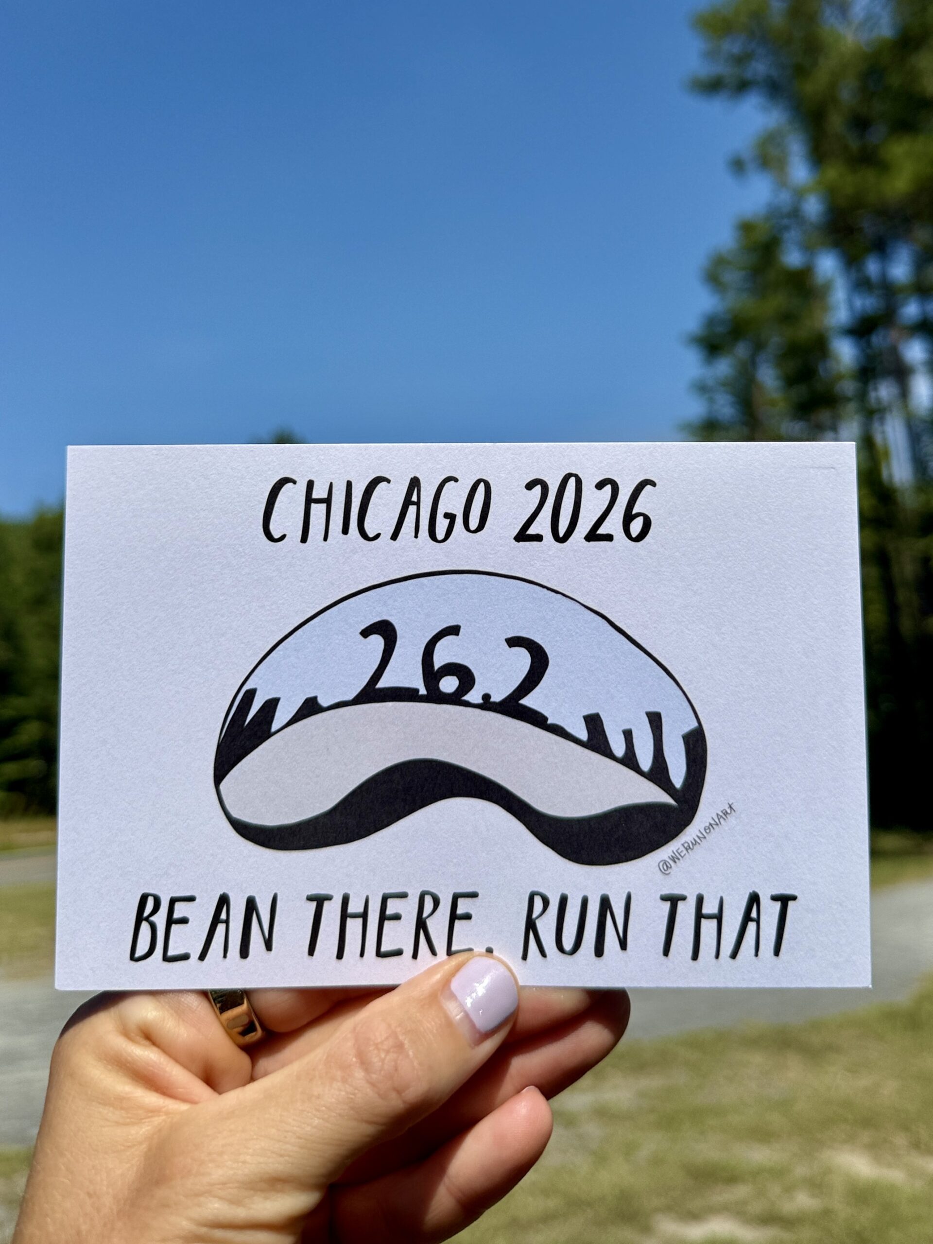 Chicago Bean There Run That Mini Print
