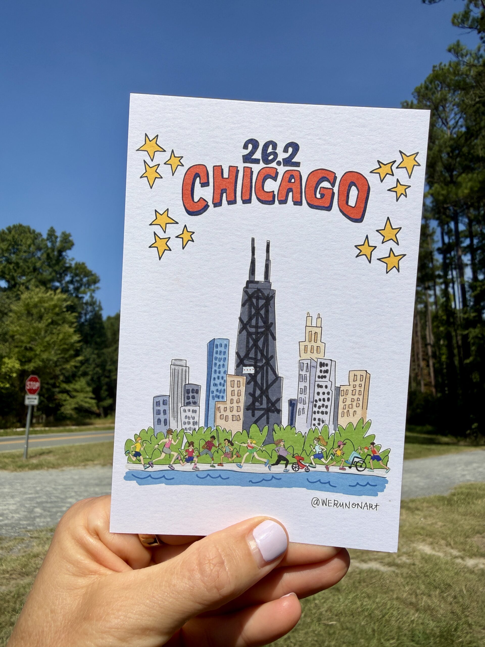 26.2 Chicago Mini Print