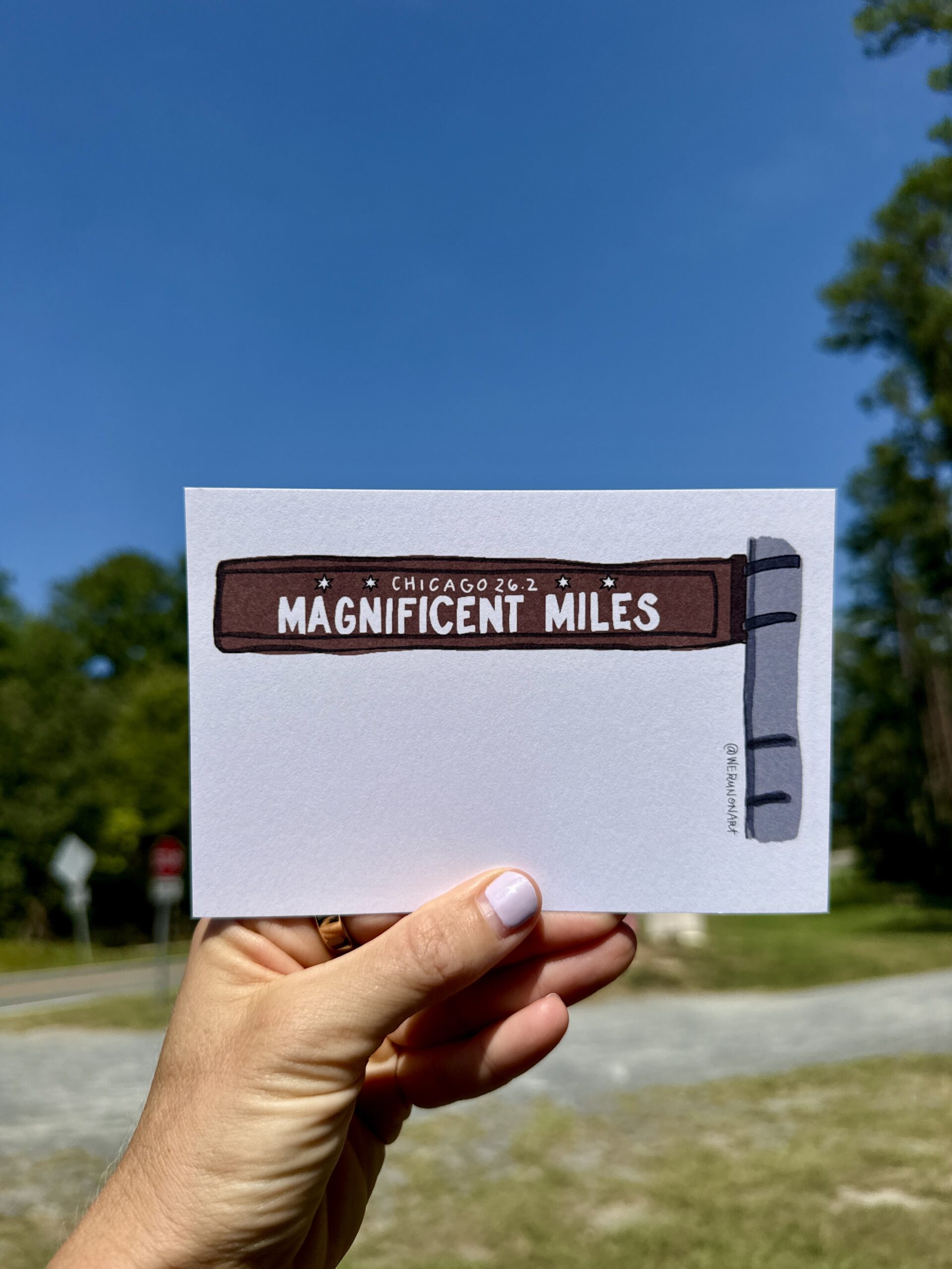 Chicago Magnificent Miles Mini Print