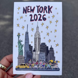 NYC Skyline Mini Print